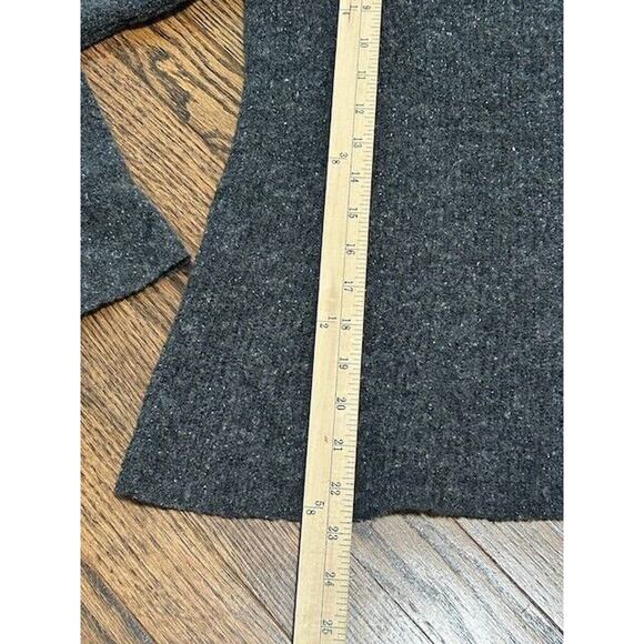 Eileen Fisher Sweater Long Sleeve Crew Neck Wool Silk Blend Pullover Black Small - Picture 3 of 8